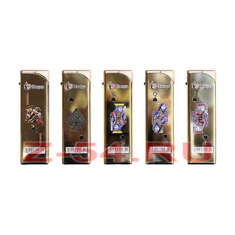 Турбо (ПАНДА 999-6 МЕТАЛЛ JET) Карты с откидной крышкой 1*25*400