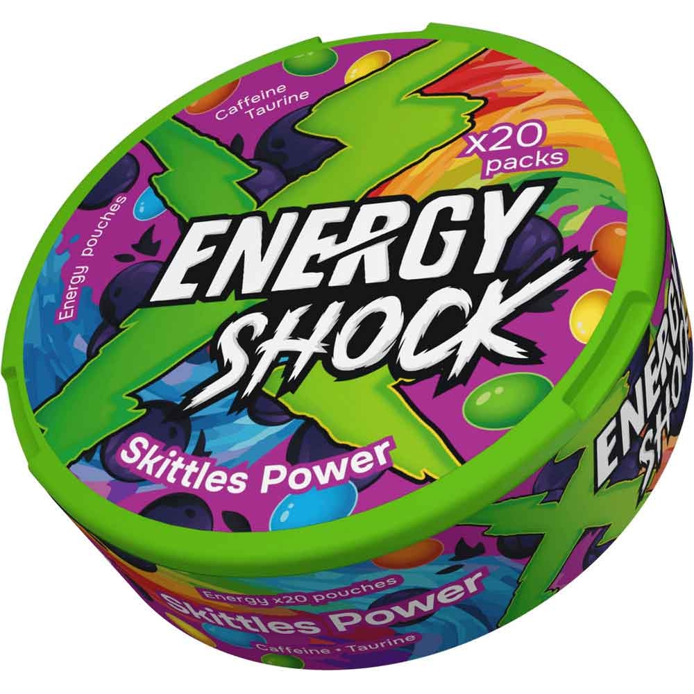 Энергетический пауч ENERGY SHOCK SKITTELS POWER0