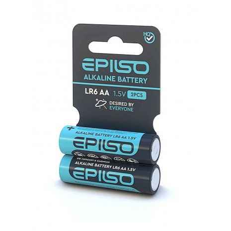 Батарейки EPILSO LR6/AA shrink card 2шт 1*60*120